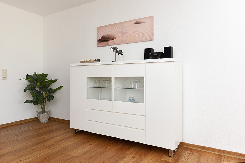 Ferienwohnung „Kapitän“ - Wohnzimmer