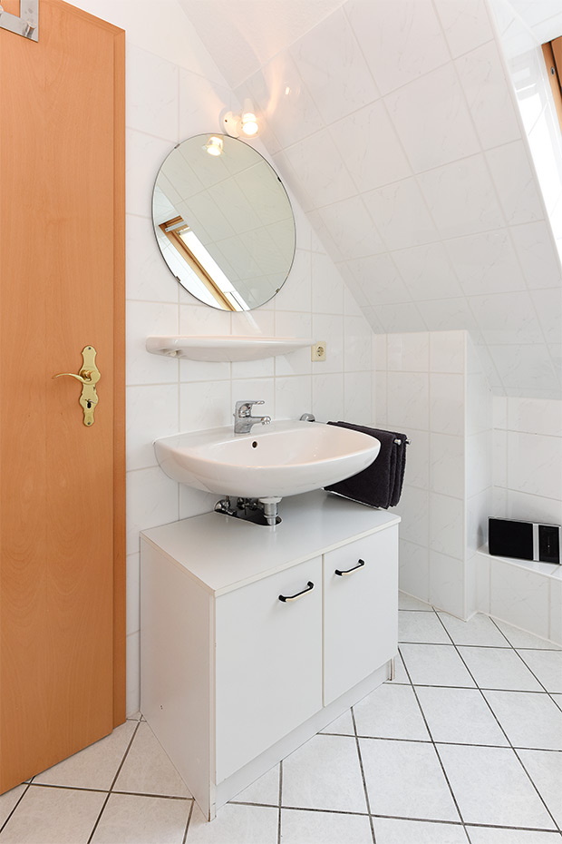 Ferienwohnung „Oberdeck“ - Badezimmer