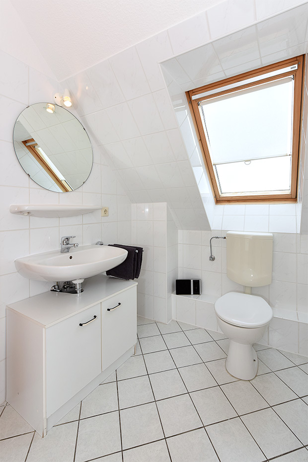 Ferienwohnung „Oberdeck“ - Badezimmer