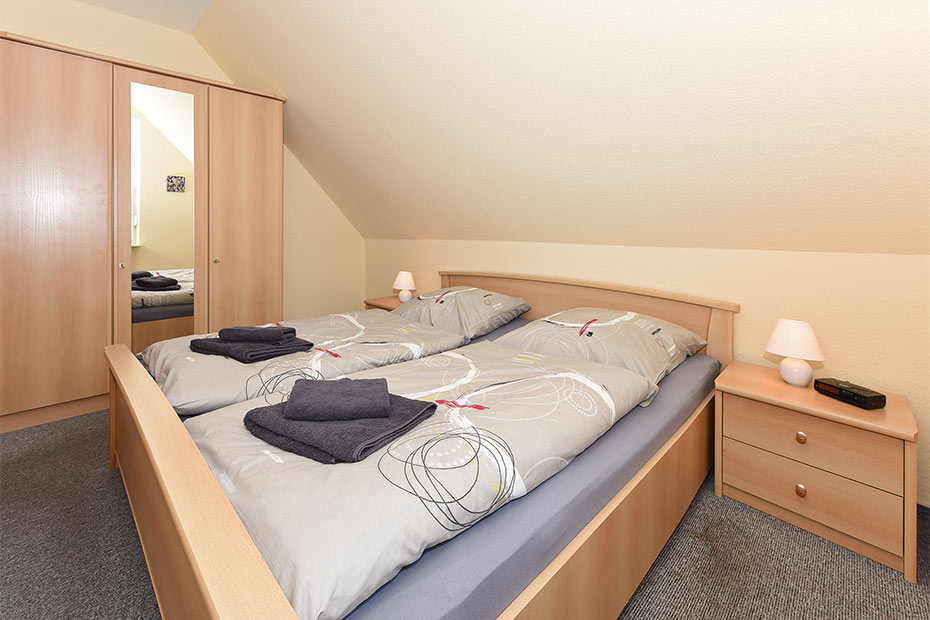 Ferienwohnung „Oberdeck“ - Schlafzimmer