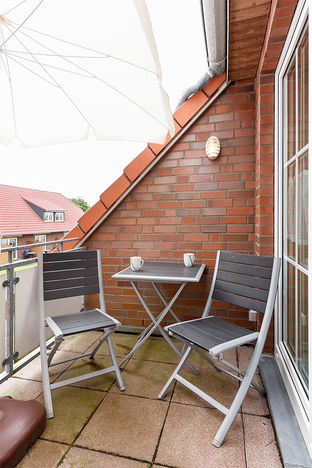 Ferienwohnung „Oberdeck“ - Balkon