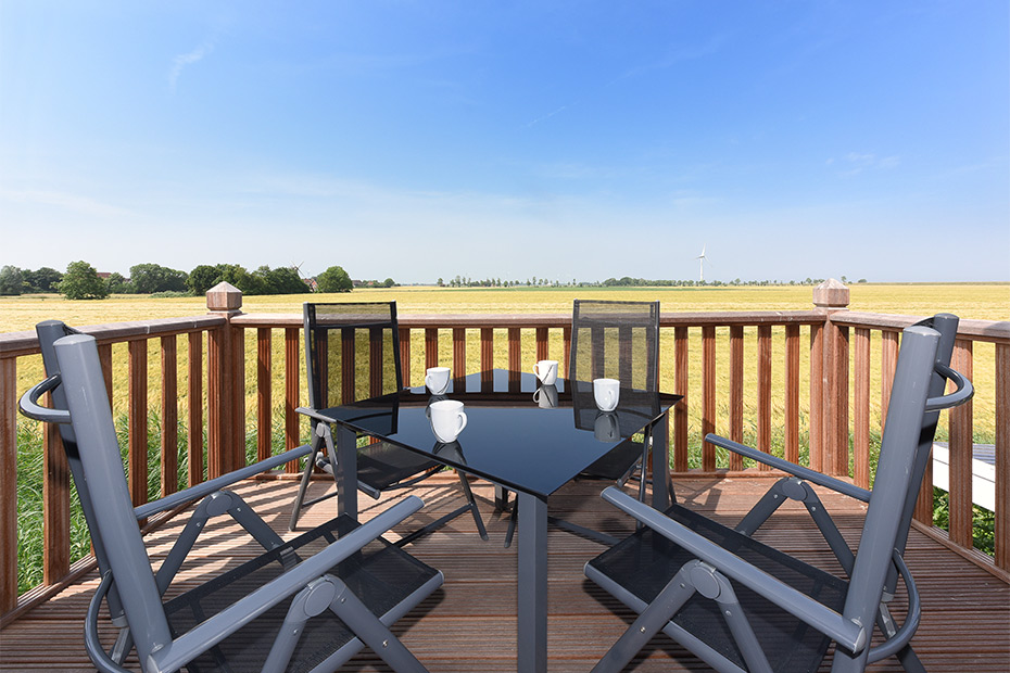 Ferienwohnung „Steuerbord“ - Balkon