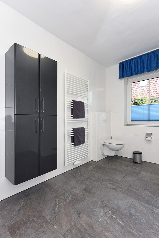 Ferienwohnung „Utkiek“ - Badezimmer