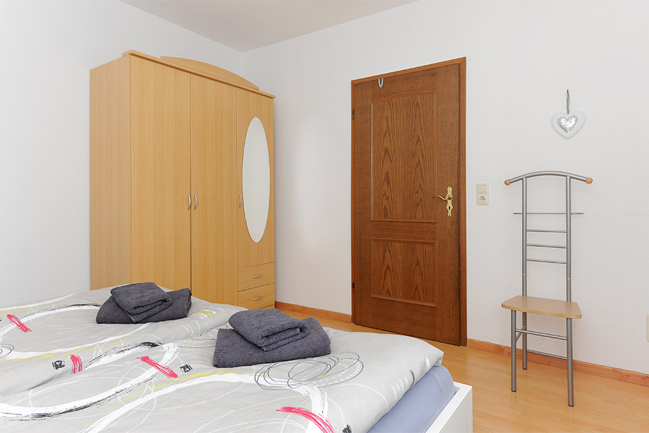 Ferienwohnung „Utkiek“ - Schlafzimmer