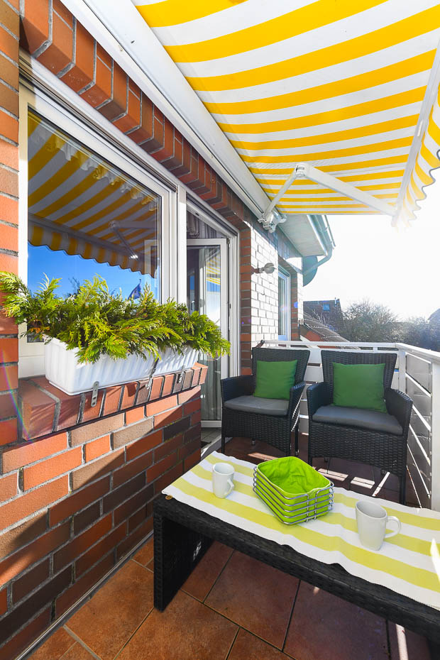 Ferienwohnung „Katrin“ - Balkon