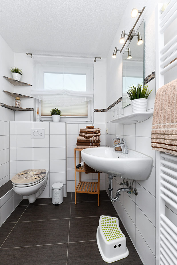 Ferienwohnung „Baltrum“ - Badezimmer