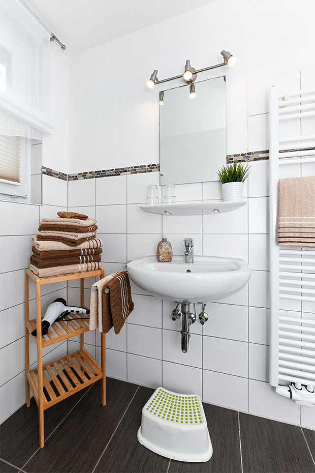 Ferienwohnung „Baltrum“ - Badezimmer