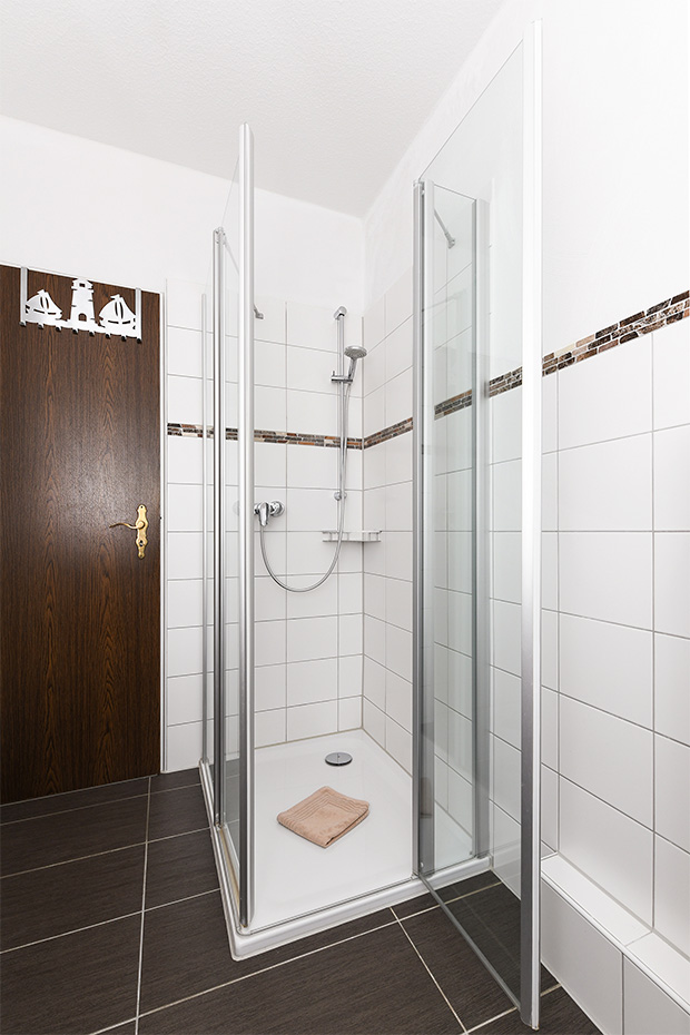 Ferienwohnung „Borkum“ - Badezimmer