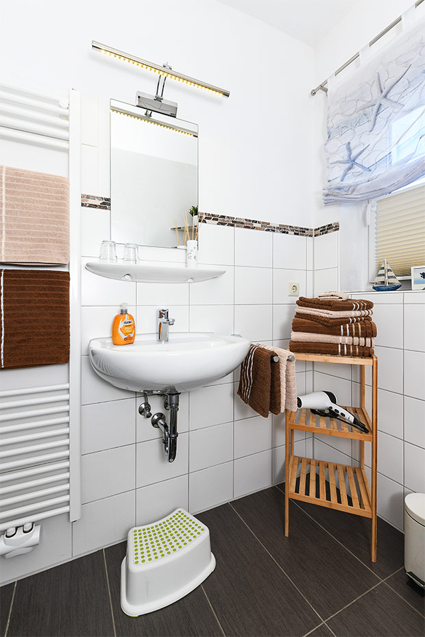 Ferienwohnung „Norderney“ - Badezimmer