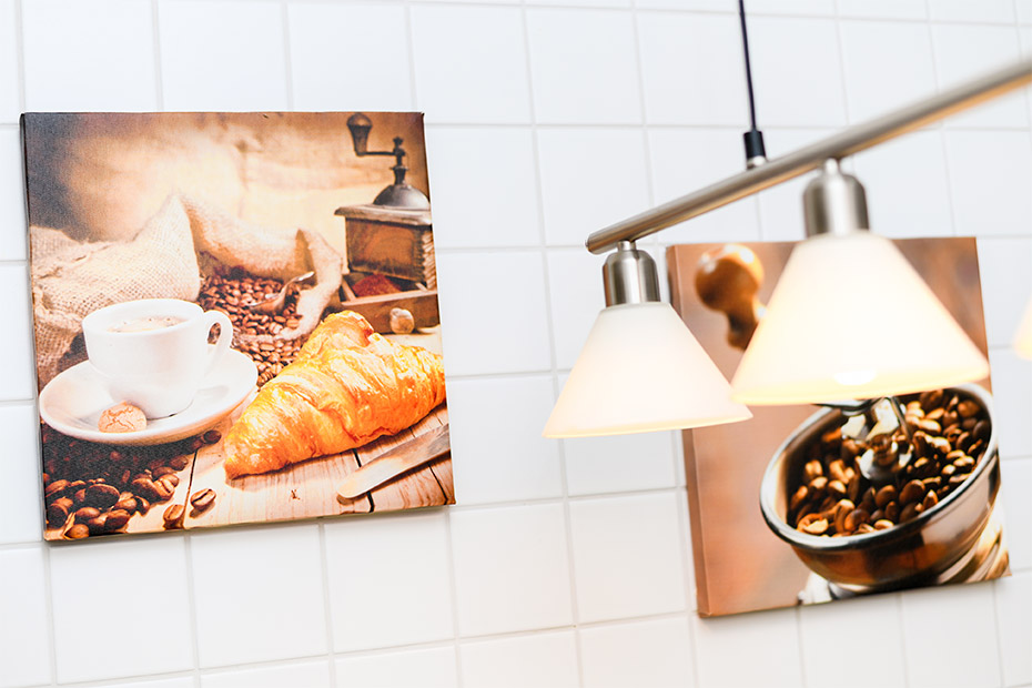 Ferienwohnung „Norderney“ - Wohnraum mit separatem Küchenteil bei offener Raumgestaltung