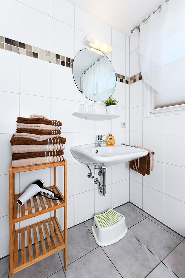 Ferienwohnung „Spiekeroog“ - Badezimmer