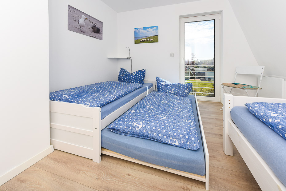 Ferienhaus „Fries am Yachthafen“ - Schlafzimmer 2/Kinderzimmer