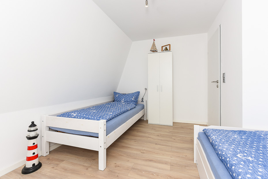 Ferienhaus „Fries am Yachthafen“ - Schlafzimmer 2/Kinderzimmer