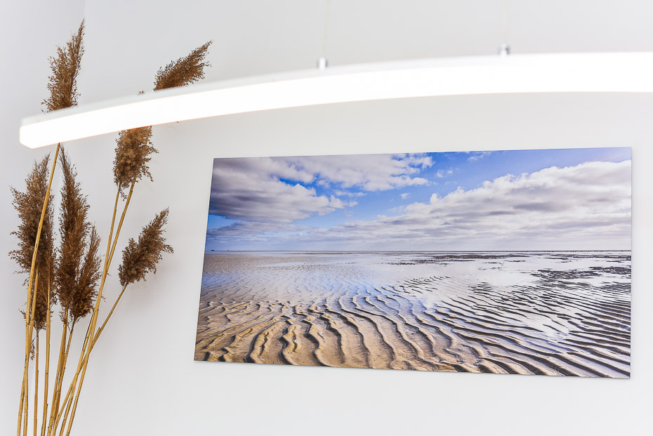 Ferienhaus „Fries am Yachthafen“ - Wohnzimmer mit Essbereich