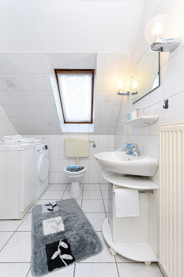 Ferienhaus „Dat Krebs Huus“ - Badezimmer