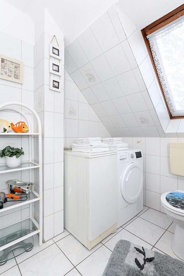 Ferienhaus „Dat Krebs Huus“ - Badezimmer