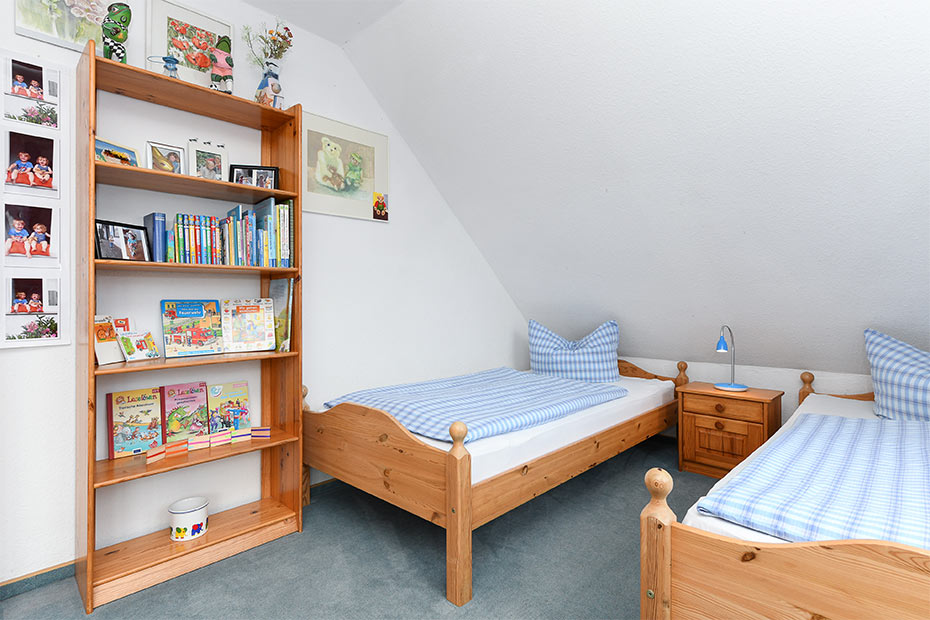 Ferienhaus „Dat Krebs Huus“ - Schlafzimmer 2/Kinderzimmer