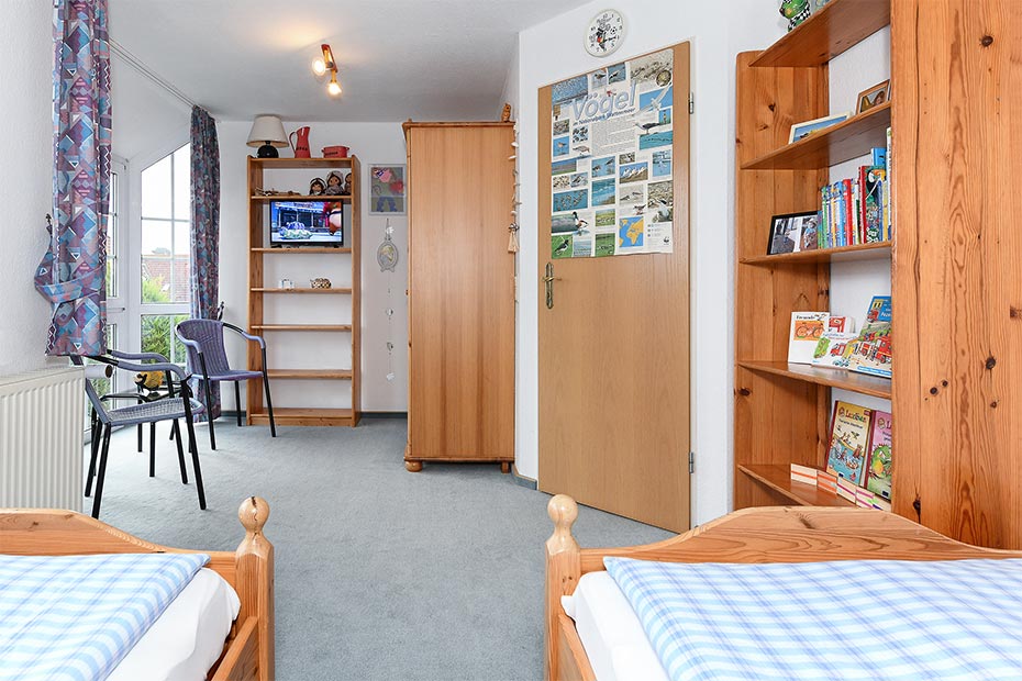 Ferienhaus „Dat Krebs Huus“ - Schlafzimmer 2/Kinderzimmer