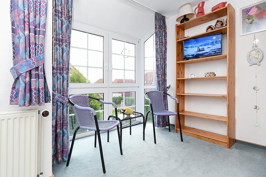 Ferienhaus „Dat Krebs Huus“ - Schlafzimmer 2/Kinderzimmer