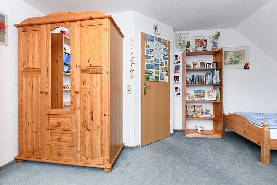 Ferienhaus „Dat Krebs Huus“ - Schlafzimmer 2/Kinderzimmer