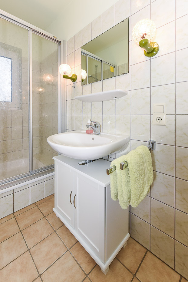 Ferienwohnung „Unten“ - Badezimmer