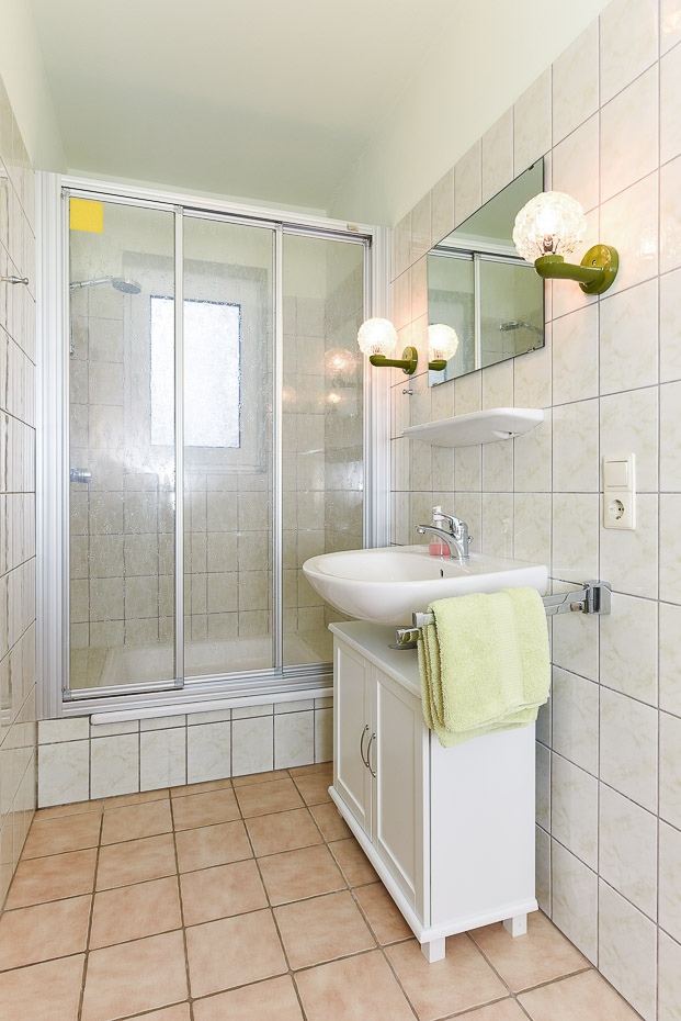 Ferienwohnung „Unten“ - Badezimmer