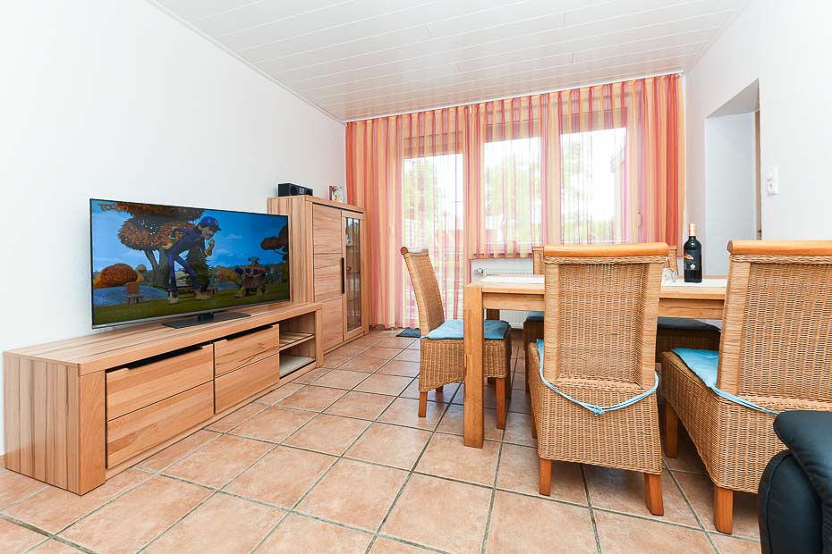 Ferienhaus „Am Deich“ - Wohnzimmer