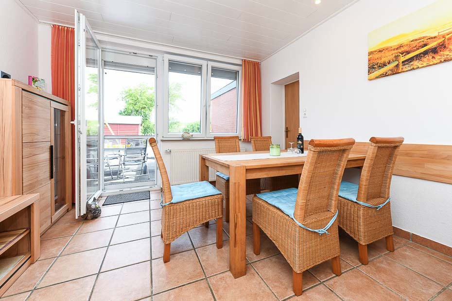 Ferienhaus „Am Deich“ - Wohnzimmer