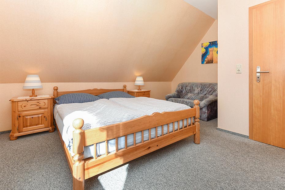 Ferienwohnung 1 - Schlafzimmer