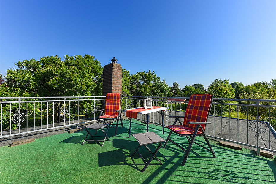 Ferienwohnung 2 - Dachterrasse