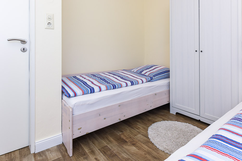 Ferienhaus „Nordseemuschel“ - Schlafzimmer 3/Kinderzimmer