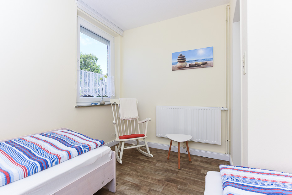 Ferienhaus „Nordseemuschel“ - Schlafzimmer 3/Kinderzimmer