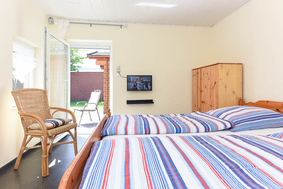 Ferienhaus „Nordseemuschel“ - Schlafzimmer 1