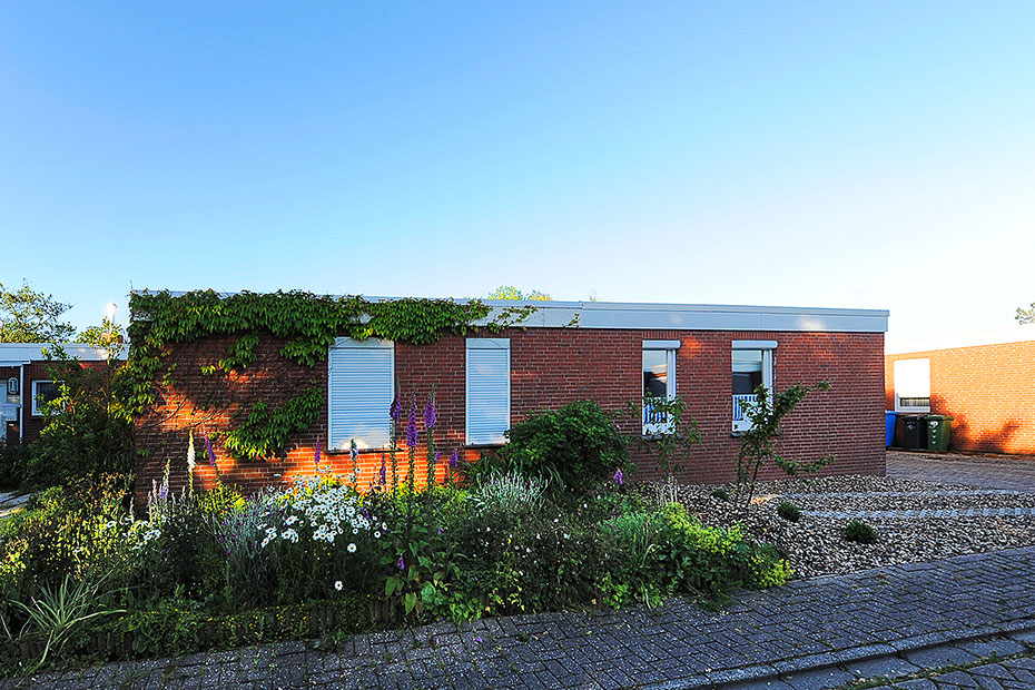 Ferienhaus „Nordseemuschel“ - Aussenansicht