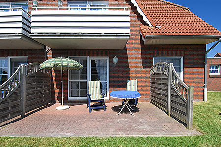 Ferienwohnung 1 - Terrasse