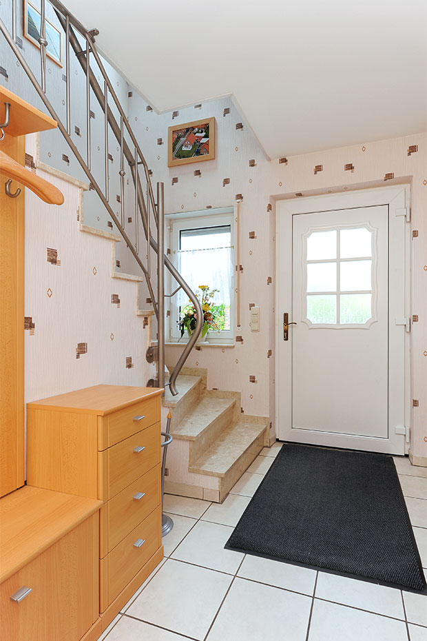 Ferienhaus „Abels“ - Flur und Treppe