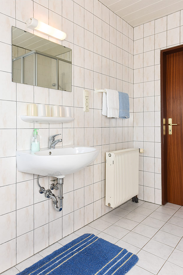 Ferienwohnung „Elsternest“ - Badezimmer