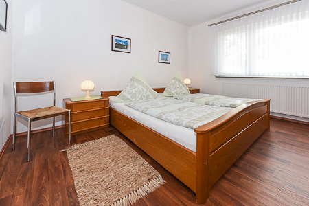Ferienwohnung „Kiebitznest“ - Schlafzimmer