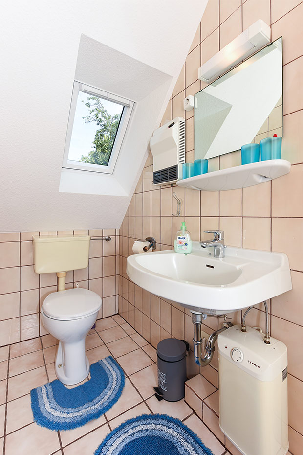 Ferienwohnung „Schwalbennest“ - Badezimmer