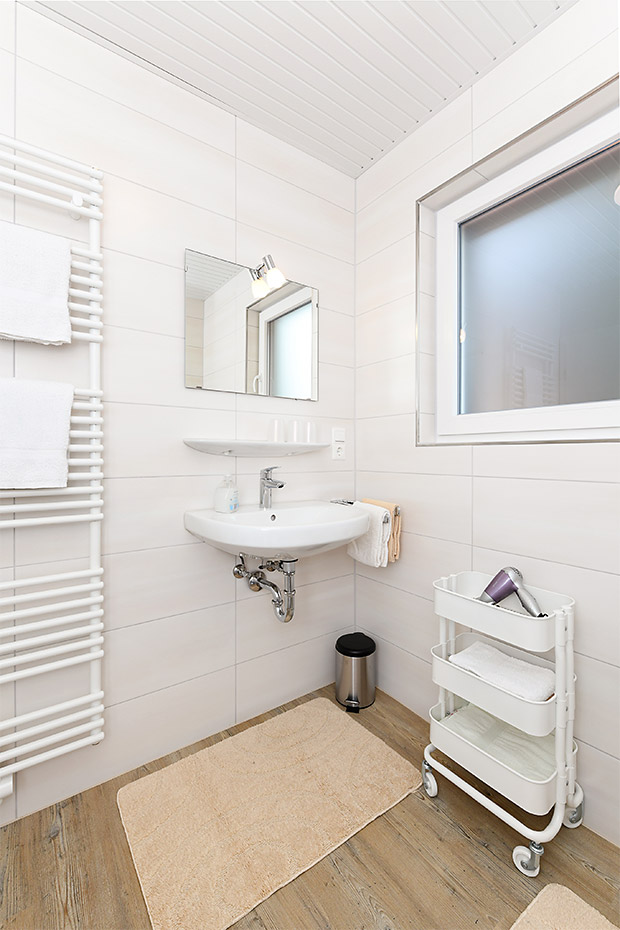 Ferienwohnung „Spatzennest“ - Badezimmer