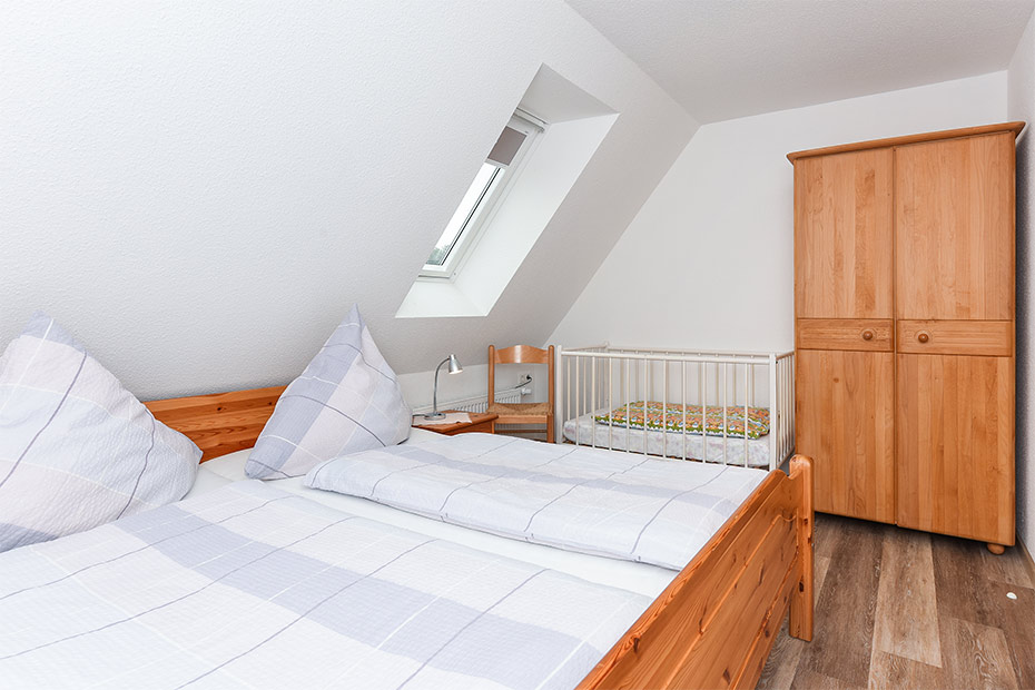 Ferienwohnung „Taubennest“ - Schlafzimmer