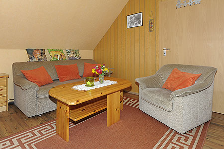 Ferienwohnung - Wohn- und Schlafraum