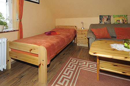 Ferienwohnung - Wohn- und Schlafraum
