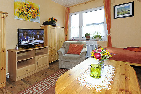 Ferienwohnung - Wohn- und Schlafraum