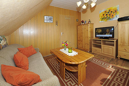 Ferienwohnung - Wohn- und Schlafraum
