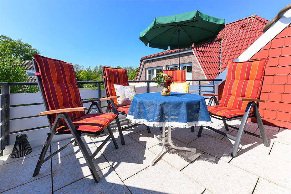 Ferienwohnung „Gesine“ - Balkon