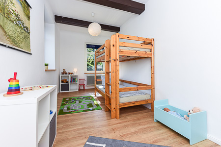 Ferienwohnung „Ebbe“ - Schlafzimmer 2/Kinderzimmer