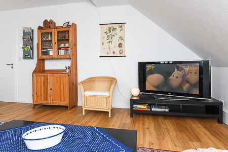 Ferienwohnung „Flut“ - Wohnzimmer mit Essbereich