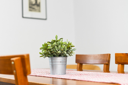 Ferienwohnung „Flut“ - Wohnzimmer mit Essbereich