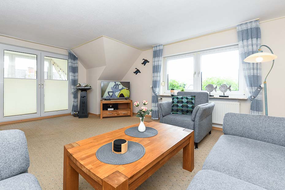 Ferienwohnung „Sonnenstrahl“ - Wohnzimmer